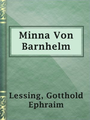 cover image of Minna Von Barnhelm